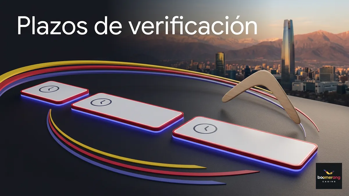 Plazos de verificación de la cuenta en BoomerangBet: tres etapas en una línea de tiempo