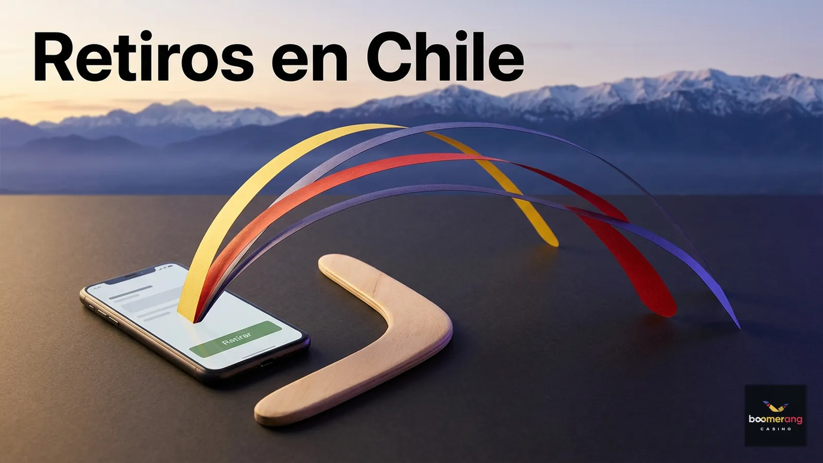Retiro en BoomerangBet Chile: cómo retirar, cuánto tarda y qué mirar antes de pedirlo